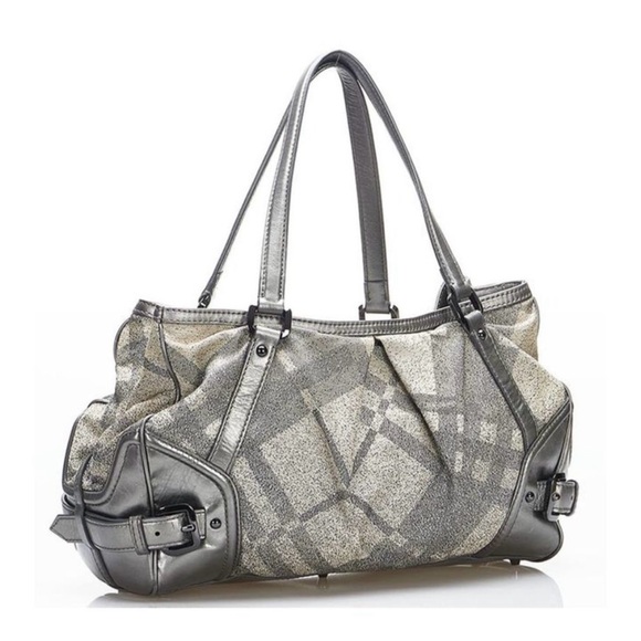 Burberry Canvas Shoulder Bag - Picture 2 of 6